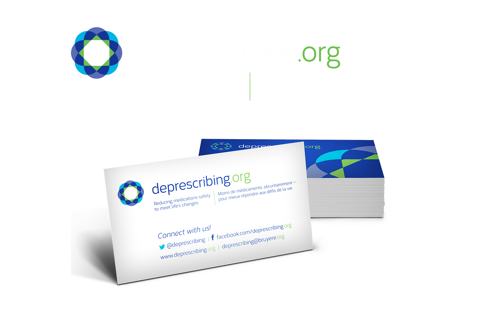 Deprescribing Logo and Business Card Design