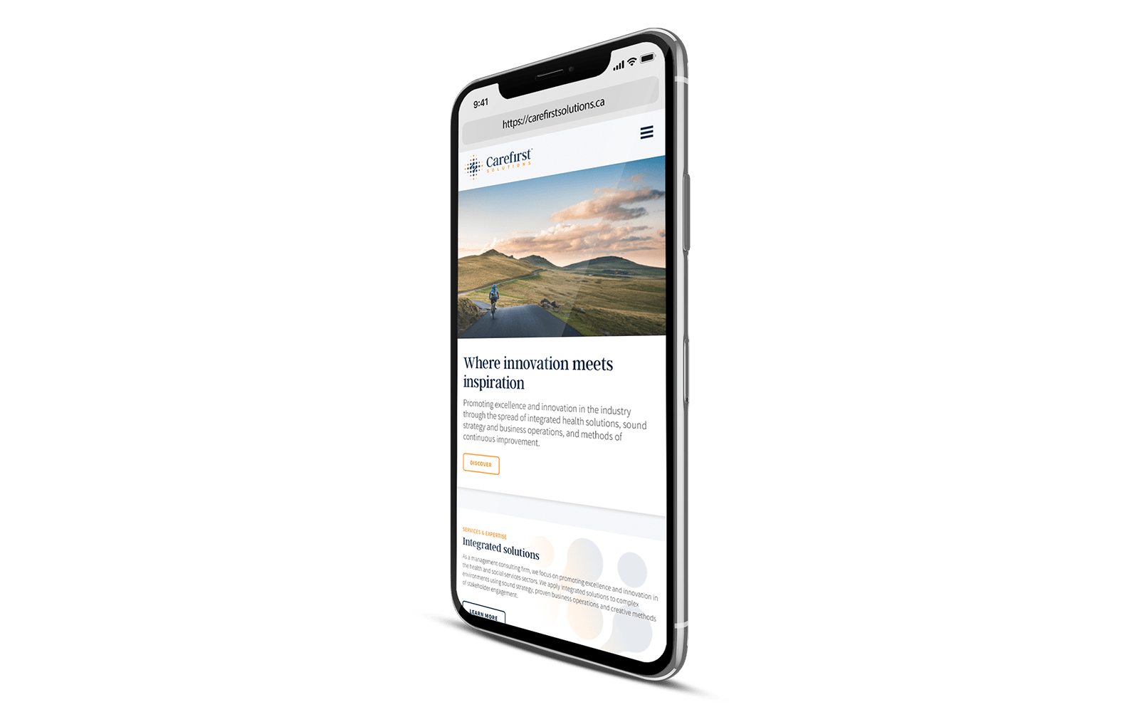 Carefirst Solutions - Mobile Website Design Carefirst Solutions - Mobile Website Design